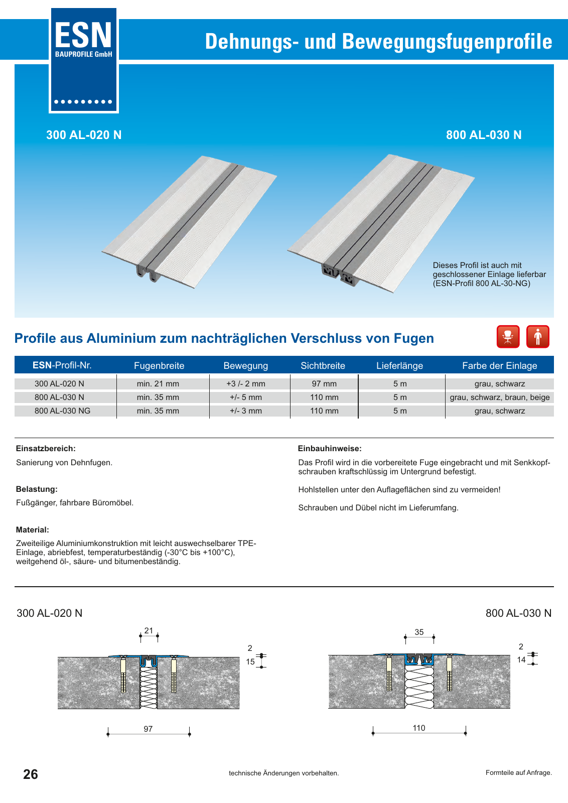 Vorschau ESN Bauprofile GmbH Seite 26