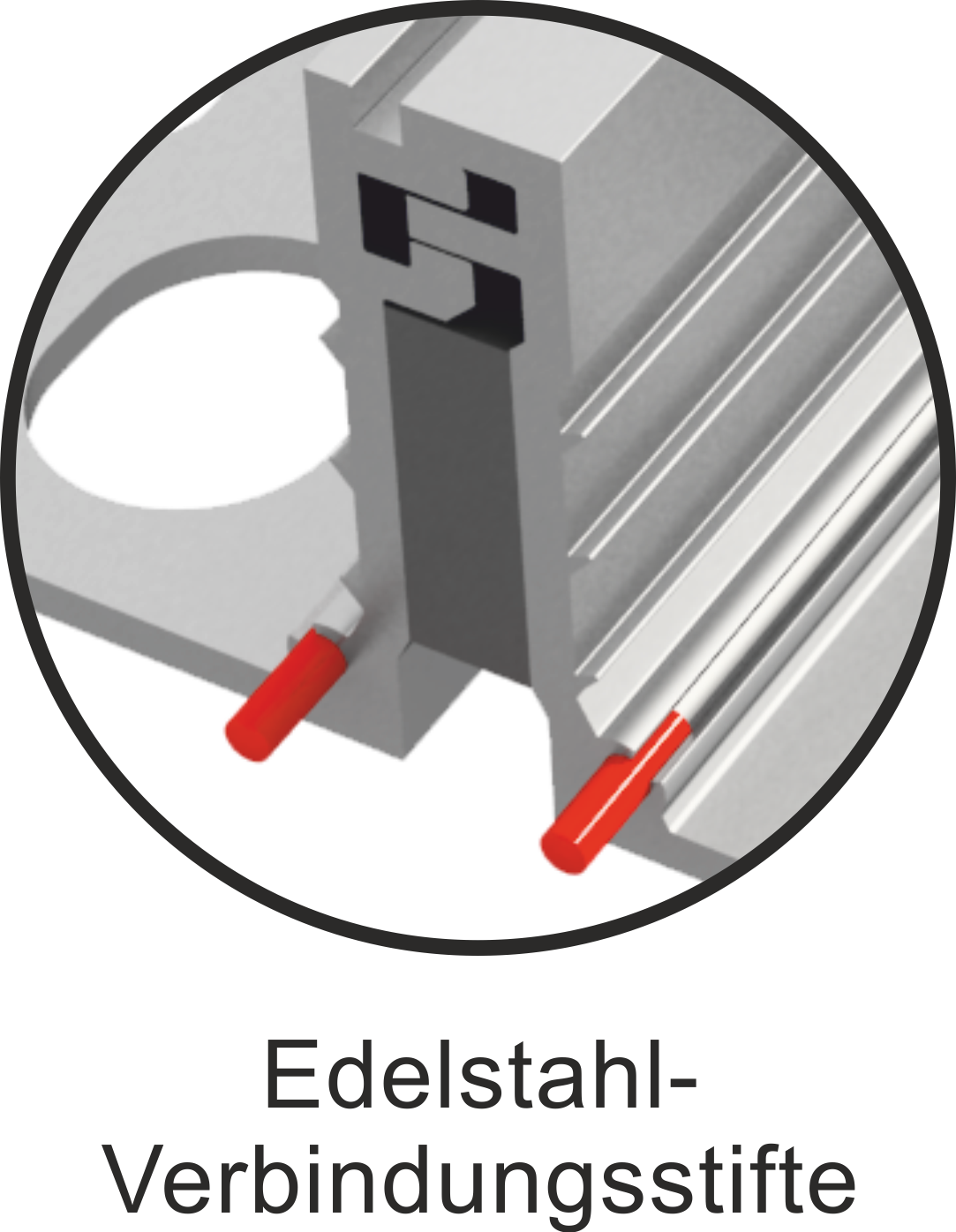 Schwundfugenprofile aus Vollaluminium 16 mm