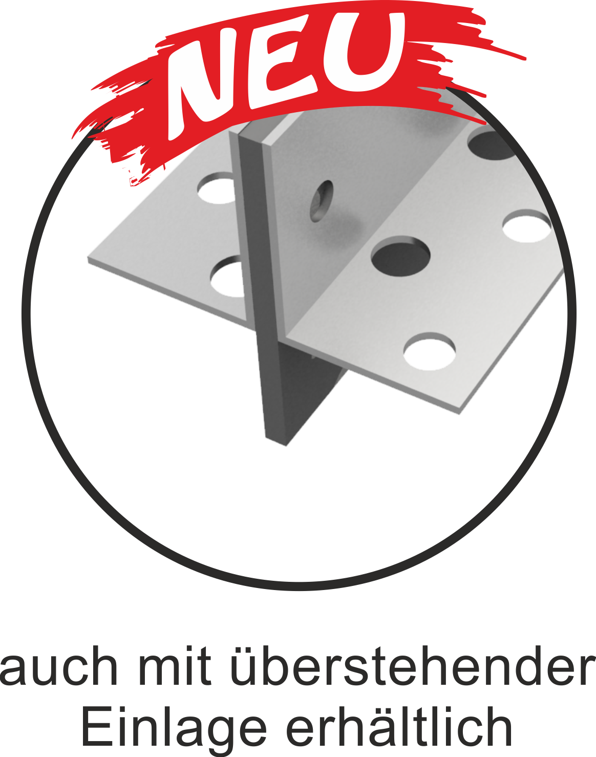 Schwundfugenprofile aus Aluminium 11/16 mm , massiv
