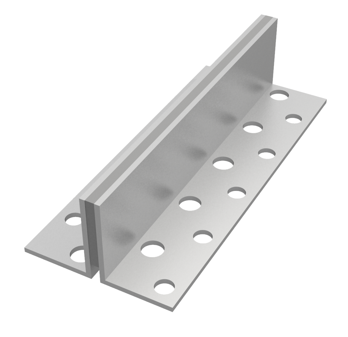 Schwundfugenprofile aus Aluminium 13/18 mm , massiv