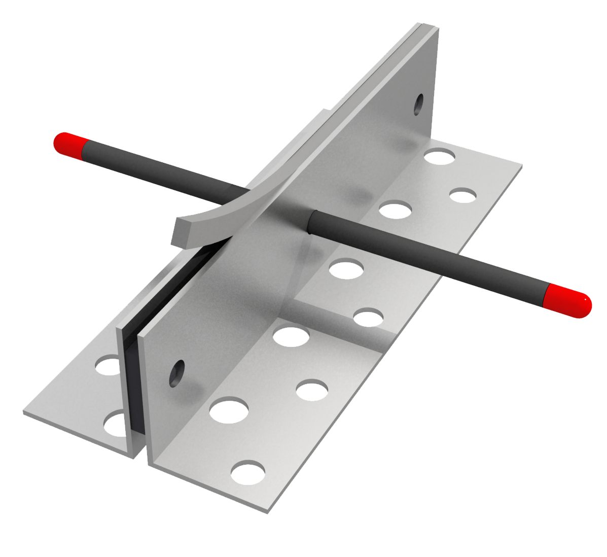  Schwundfugenprofile Aluminium 9/14 mm zum nachträglichen Verfugen