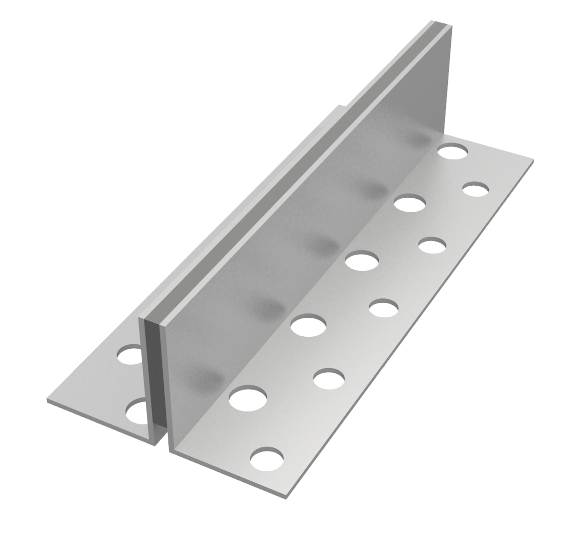 Schwundfugenprofile aus Aluminium Sichtbreite 9 oder 14 mm, massiv