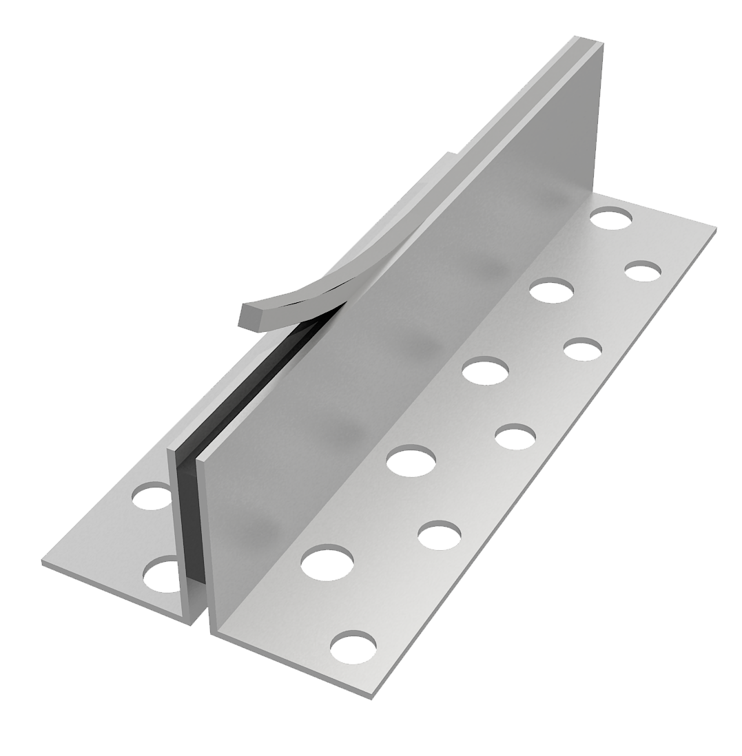  Schwundfugenprofile Aluminium 9/14 mm zum nachträglichen Verfugen