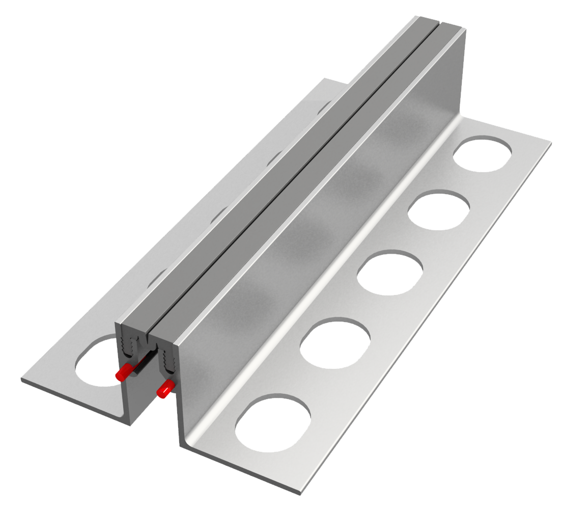 Dehnfugenprofile aus Aluminium 21 mm